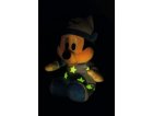 PELUCHE MICKEY AVEC ETOILES PHOSPHORESCENTES 25 CM DISNEY - DOUDOU BLEU BRILLE DANS LA NUIT - NICOTOY