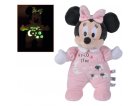 PELUCHE MINNIE PHOSPHORESCENTE ROSE 28 CM DISNEY - DOUDOU BRILLE DANS LA NUIT - NICOTOY