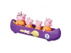 PEPPA LE COCHON ET SA FAMILLE VOYAGE EN CANOE - 5 PIECES - FIGURINES PEPPA PIG - MINI UNIVERS