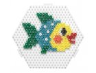 PLAQUE HAMA HEXAGONALE ASSEMBLABLE POUR PERLES A REPASSER MIDI - LOISIRS CREATIFS - 329