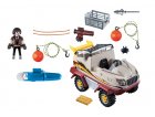 PLAYMOBIL CITY ACTION 9364 VEHICULE AMPHIBIE ET BANDIT