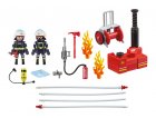 PLAYMOBIL CITY ACTION 9468 POMPIERS AVEC MATERIEL D'INCENDIE