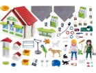 PLAYMOBIL CITY LIFE 71396 ANIMALERIE TRANSPORTABLE