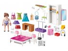 PLAYMOBIL DOLLHOUSE 70208 CHAMBRE AVEC ESPACE COUTURE