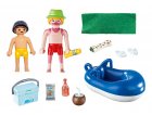 PLAYMOBIL FAMILY FUN 70112 VACANCIER AVEC COUP DE SOLEIL ET BOUEE