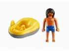 PLAYMOBIL SUMMER FUN 6676 VACANCIER ET BOUEE DE RAFTING