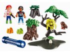 PLAYMOBIL SUMMER FUN 6891 ENFANTS AVEC VEGETATION ET LAMPE TORCHE