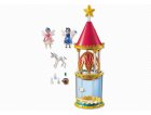 PLAYMOBIL SUPER 4 6688 TOURELLE MUSICALE AVEC ETINCELLE