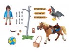 PLAYMOBIL THE MOVIE 70072 MARLA AVEC CHEVAL