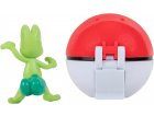 POKEMON CLIP 'N' GO : ARCKO ET SA POKE BALL - POKEBALL - FIGURINE - BANDAI - 37914