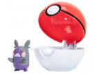 POKEMON CLIP 'N' GO : MORPEKO  MODE AFFAME ET SA POKE BALL - POKEBALL - FIGURINE - BANDAI - 37716