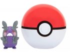 POKEMON CLIP 'N' GO : MORPEKO  MODE AFFAME ET SA POKE BALL - POKEBALL - FIGURINE - BANDAI - 37716