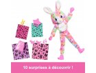 POUPEE BARBIE CUTIE REVEAL LAPIN 10 SURPRISES - COSTUME PELUCHE ANIMAL - MATTEL - HRK38