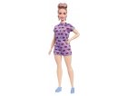 POUPEE BARBIE FASHIONISTAS CURVY BLONDE MECHES #75 COMBISHORT - MATTEL - FJF40