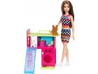 POUPEE BARBIE METIER : ANIMALERIE DE BARBIE AVEC CHIEN ET LAPIN + 3 ACCESSOIRES - POUPEE MANNEQUIN - MATTEL  - MATTEL - HGM62