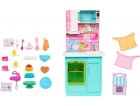 POUPEE BARBIE METIER : LA CUISINE DE BARBIE AVEC 18 ACCESSOIRES + 2 POUPEES MANNEQUINS - MATTEL - HJY94