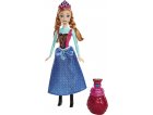 POUPEE REINE DES NEIGES : ANNA COULEUR ROYALE - DISNEY FROZEN - MATTEL - BDK32