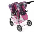 POUSSETTE JUMEAUX TWINNY LICORNES POUPEES - BAYER CHIC 2000 - 69143 - POUSSETTE DOUBLE