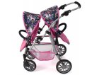 POUSSETTE JUMEAUX TWINNY LICORNES POUPEES - BAYER CHIC 2000 - 69143 - POUSSETTE DOUBLE
