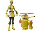 POWER RANGERS JAUNE BEAST MORPHERS ET ROBOT-BTE JAX MORPHIN - FIGURINE 15 CM - E8087