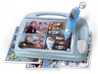 PUPITRE EDUCATIF REINE DES NEIGES, DISNEY FROZEN - TRAVEL QUIZ - CLEMENTONI - 16674 - JEU EDUCATIF ELECTRONIQUE
