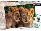 PUZZLE 2 MIGNONS LIONCEAUX 250 PIECES - NATHAN COLLECTION ANIMAUX DE LA SAVANE 86881