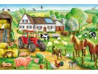 PUZZLE A LA FERME : LES ANIMAUX 100 PIECES - SCHMIDT - 56003