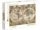 PUZZLE ANCIENNE CARTE DU MONDE 3000 PIECES - COLLECTION PAYS - CLEMENTONI 33531