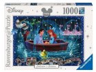 PUZZLE ARIEL DISNEY : BALADE ROMANTIQUE EN BARQUE 1000 PIECES - DESSIN ANIME - RAVENSBURGER - 19745