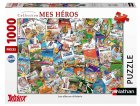 PUZZLE ASTERIX : LES ALBUMS DES AVENTURES DU GAULOIS 1000 PIECES - HEROS BD - NATHAN - 878253