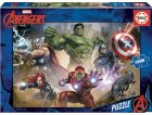 PUZZLE AVENGERS : THOR BLACK PANTHER HULK IRON MAN 1000 PIECES - COLLECTION SUPER HEROES - EDUCA 17694