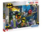 PUZZLE BATMAN ET LE JOKER ET LA BATMOBILE - 104 PIECES - COLLECTION MARVEL - CLEMENTONI - 25708