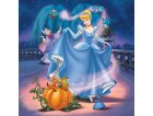 PUZZLE BLANCHE NEIGE - CENDRILLON - ARIEL LA PETITE SIRENE 3 X 49 PIECES - RAVENSBURGER - 093397