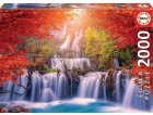 PUZZLE CASCADE EN THAILANDE 2000 PIECES - COLLECTION PAYSAGE ET FORET D'ASIE - EDUCA - 19280