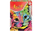 PUZZLE CHAT : TILT CAT LOVE - 1000 PIECES - COLLECTION ART DEAN RUSSO - EDUCA 19257