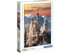 PUZZLE CHATEAU DU NEUSCHWANSTEIN SOUS LA NEIGE 1500 PIECES - COLLECTION PAYSAGE - CLEMENTONI - 31925