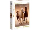 PUZZLE CHEVAUX QUI COURENT EN LIBERTE 1000 PIECES - COLLECTION ANIMAUX SAUVAGES - CLEMENTONI - 39168