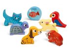 PUZZLE CHUNKY ANIMO EN BOIS EN BOIS 7 PIECES - FIGURINES ANIMAUX DOMESTIQUES - JANOD - J07024