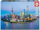 PUZZLE COUCHE DE SOLEIL A SHANGHAI 1000 PIECES - COLLECTION PAYS ASIE CHINE - EDUCA 19254