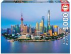 PUZZLE COUCHE DE SOLEIL A SHANGHAI 1000 PIECES - COLLECTION PAYS ASIE CHINE - EDUCA 19254