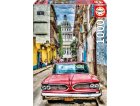 PUZZLE CUBA : VOITURE ANCIENNE DE LA HAVANE 1000 PIECES - COLLECTION VOITURE - EDUCA - 16754