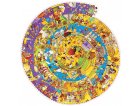 PUZZLE D'OBSERVATION ROND - HISTOIRE 350 PIECES AVEC POSTER ET LIVRET - DJECO - DJ07470