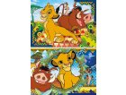 PUZZLE DISNEY - LE ROI LION : SIMBA TIMON PUMBA 2 X 60 PIECES - CLEMENTONI - 21604