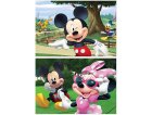 PUZZLE DISNEY : MICKEY ET MINNIE AU PARC 2 X 20 PIECES - EDUCA - 18884