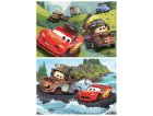 PUZZLE EN BOIS CARS : FLASH MCQUEEN ET MARTIN 2 X 25 PIECES - EDUCA - 18877