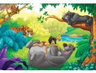 PUZZLE EN BOIS DISNEY : ROI LION SIMBA NALA TIMON PUMBAA - LIVRE DE LA JUNGLE : BALOO MOWGLI 2 X 50 PIECES - EDUCA - 13144