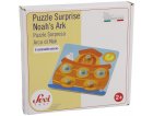 PUZZLE EN BOIS SURPRISE ARCHE DE NOE - 6 PIECES - SEVI - PUZZLE A ENCASTRER - PUZZLE AVEC BOUTONS