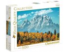 PUZZLE ETATS-UNIS : PARC NATIONAL DE GRAND TETON 500 PIECES - COLLECTION PAYSAGE - CLEMENTONI - 35034