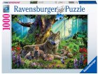 PUZZLE FAMILLE DE LOUP DANS LA FORET 1000 PIECES - COLLECTION ANIMAUX DE LA FORET - RAVENSBURGER 159871