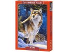 PUZZLE FAMILLE DE LOUP DANS LA MONTAGNE 1000 PIECES - COLLECTION ANIMAUX SAUVAGES ET PAYSAGE